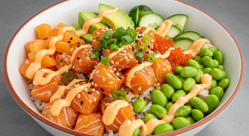 Create a delicious salmon poke bowl with this step-by-step guide! Includes tips on choosing fresh salmon, marinating, and assembling the perfect bowl